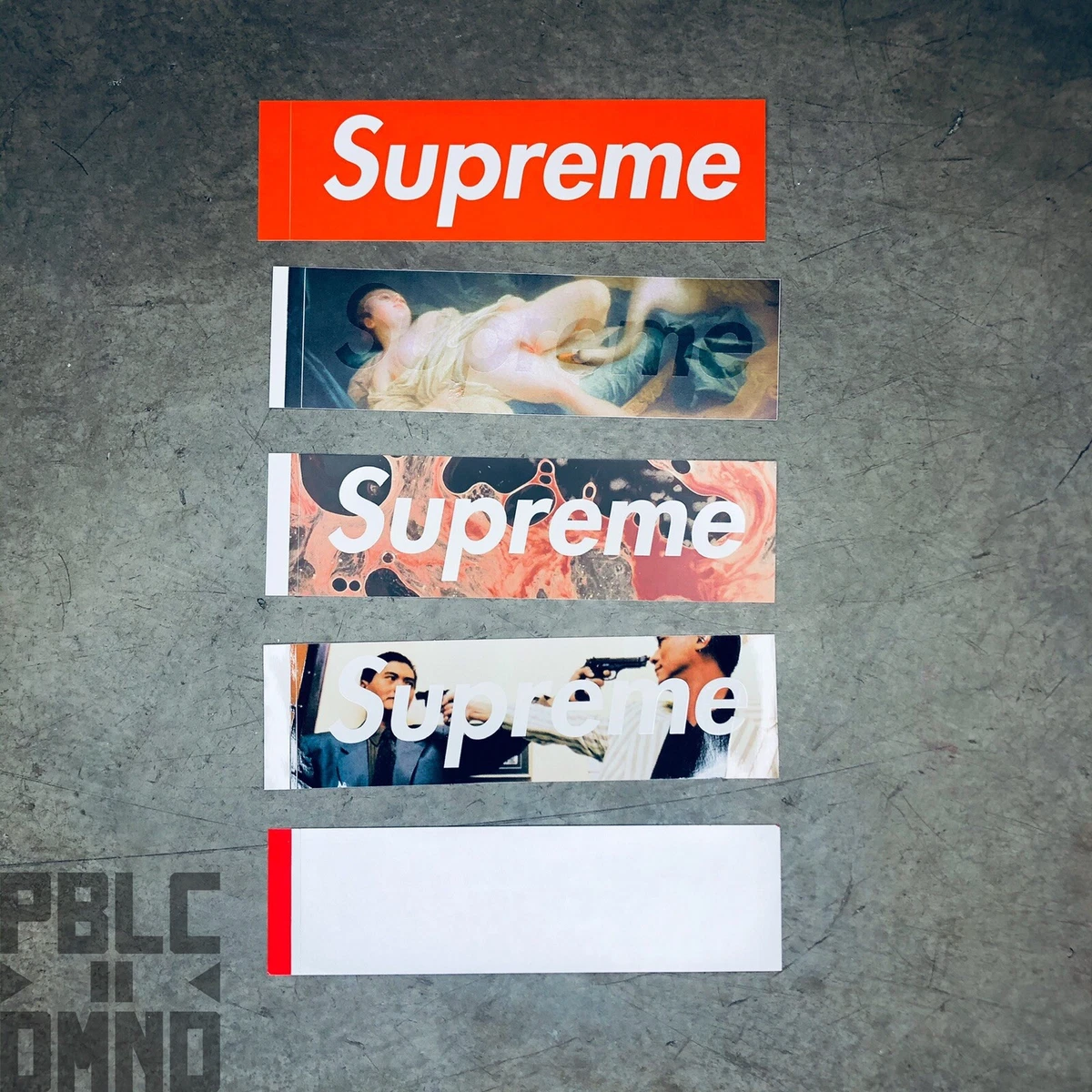 Supreme sticker set 2025