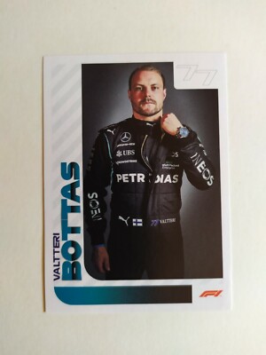 2021 TOPPS F1 OFFICIAL STICKERS BOTTAS #23 NEW NEVER ATTACHED