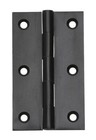 <!--F#f_0-->Matt black fixed pin door hinge ,50 x89 mm,2.5 mm thick TH 2970<!--F/-->