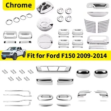 🌟Chrome Car Exterior Interior Full Trim Covers for Ford F150 09-14 Accessories