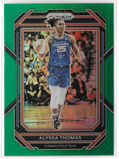 2023 Prizm WNBA Green Prizm #65 Alyssa Thomas Connecticut Sun Maryland Terps