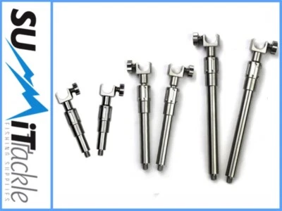 Summit Tackle Colossium caña vaina montantes acero inoxidable TODOS LOS TAMAÑOS pesca de carpa