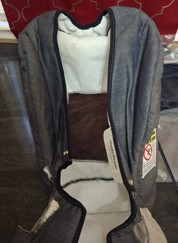 Genuine Peg Perego Denim Replacement Liner Cover Shade Original Accessory Parts - Image 2 of 4