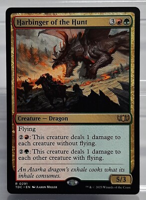 Harbinger of the Hunt - Rare/Kreatur - Commander: Tarkir Dragonstorm - EN/NM