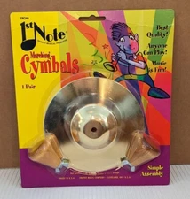 FN240 1st Note 5" Marching Cymbals, Trophy Music - Crashing Music Fun - Ages 3+