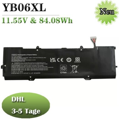  YB06XL Akku Für HP Spectre X360 15-CH 15T-CH Series HSTNN-DB8H