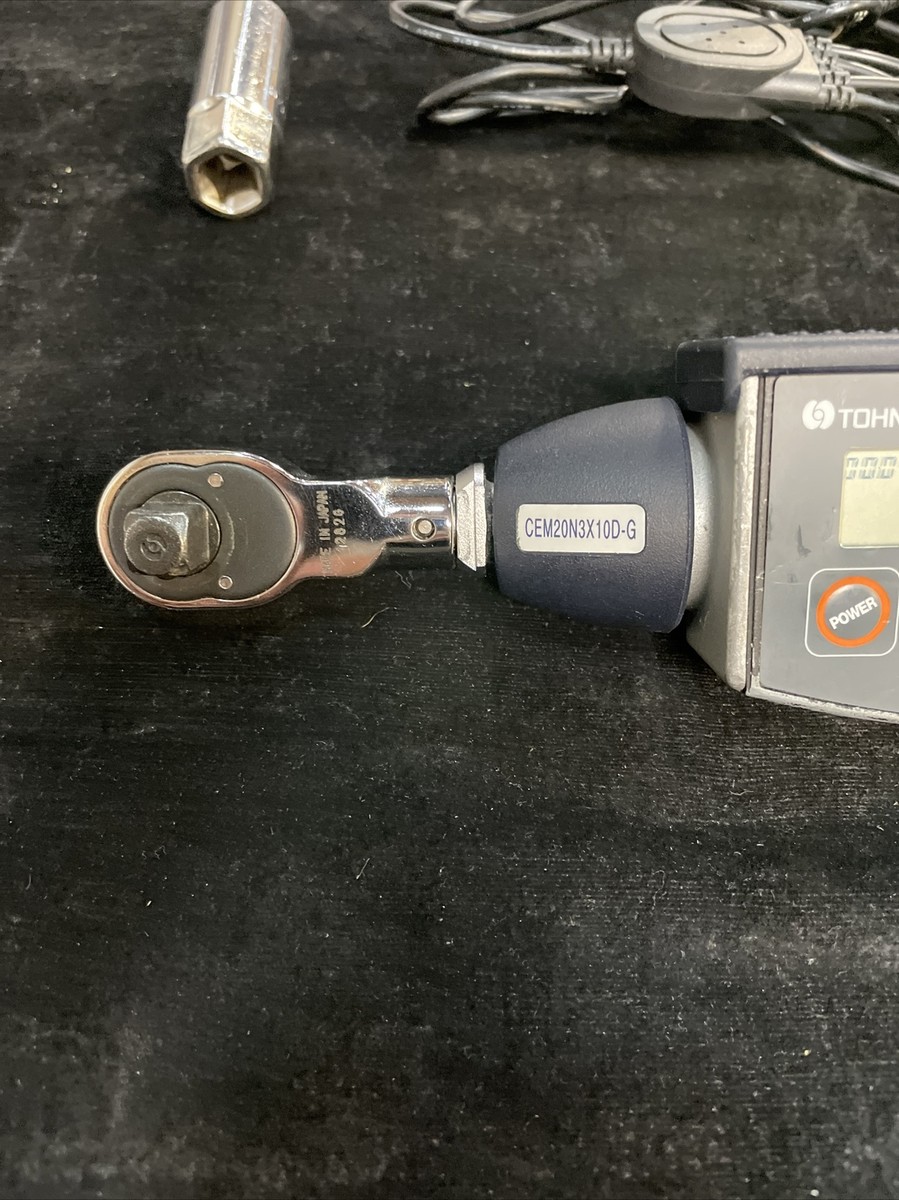Tohnichi Data Tork , 3/8 Drive, CEM20N3X10D-G Digital Tohnichi Data Tork , 3/8 Drive, CEM20N3X10D-G Digital