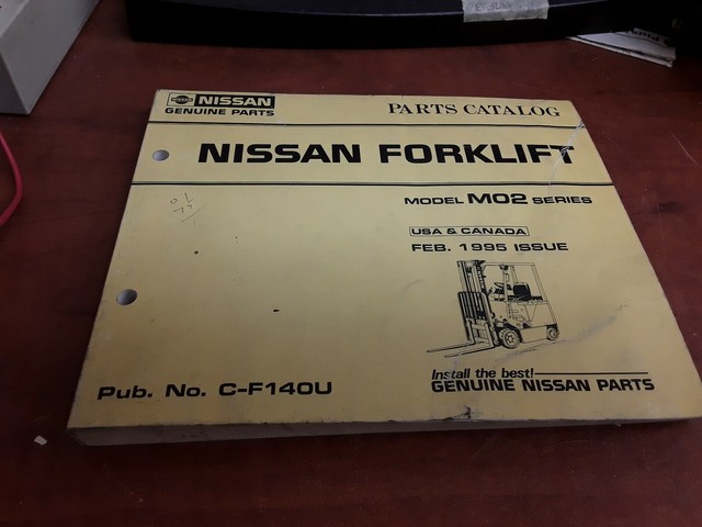 Nissan forklift parts catalog