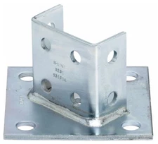 B-Line B281ZN, Strut Post Base, B281 Zn Post Base, 1 PC