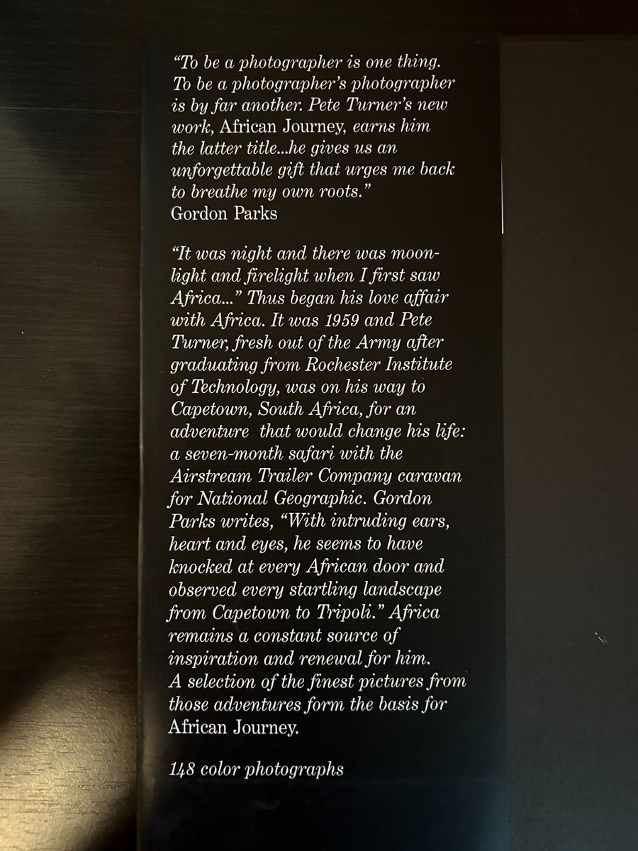 African Journey - by Pete Turner 9781888001990| eBay