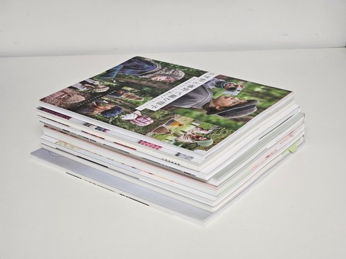 8 Japanese KNITTING Embroidery Crochet books HATS scarves NOMAD Denmark mittens - Picture 2 of 21