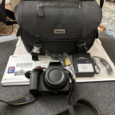 Nikon D3300 DSLR Camera Only Body Comes With Everything In The Pictures Tested 