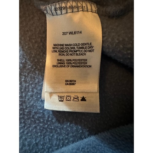 Columbia Women's XS World Blue Fleece Full Zip Jacket Casual - Picture 4 of 8