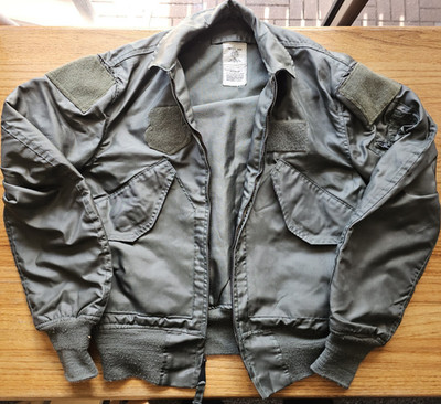 Vintage 100% Nomex Alpha Industries CWU-36/P Flyers Jacket - Size Small