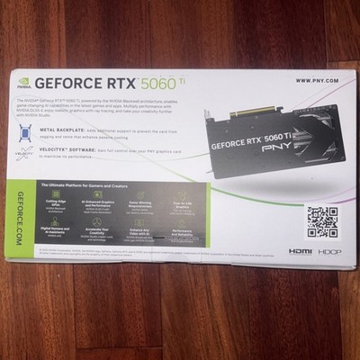 Buy PNY NVIDIA GeForce RTX 5060 Ti 16GB online | eBay