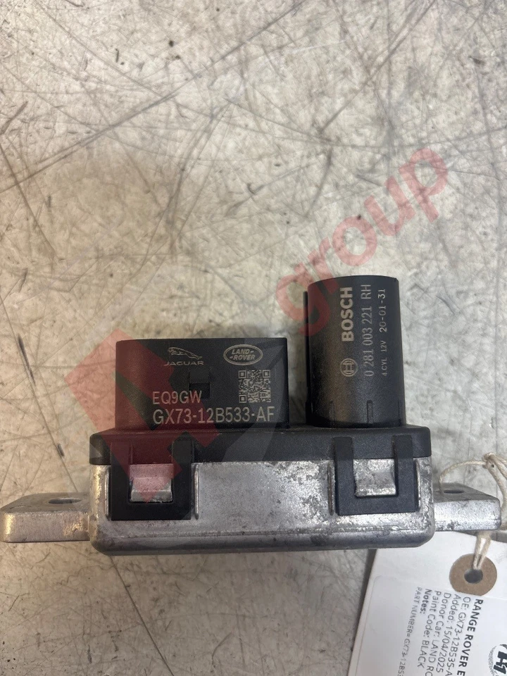 RANGE ROVER EVOQUE MK2 L551 18-23 GLOW PLUG RELAY GX73-12B535-AF - Image 3 of 4