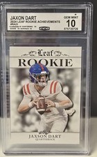 2024 Leaf ROOKIE Achievements #RA23 Jaxon Dart  CCG 10