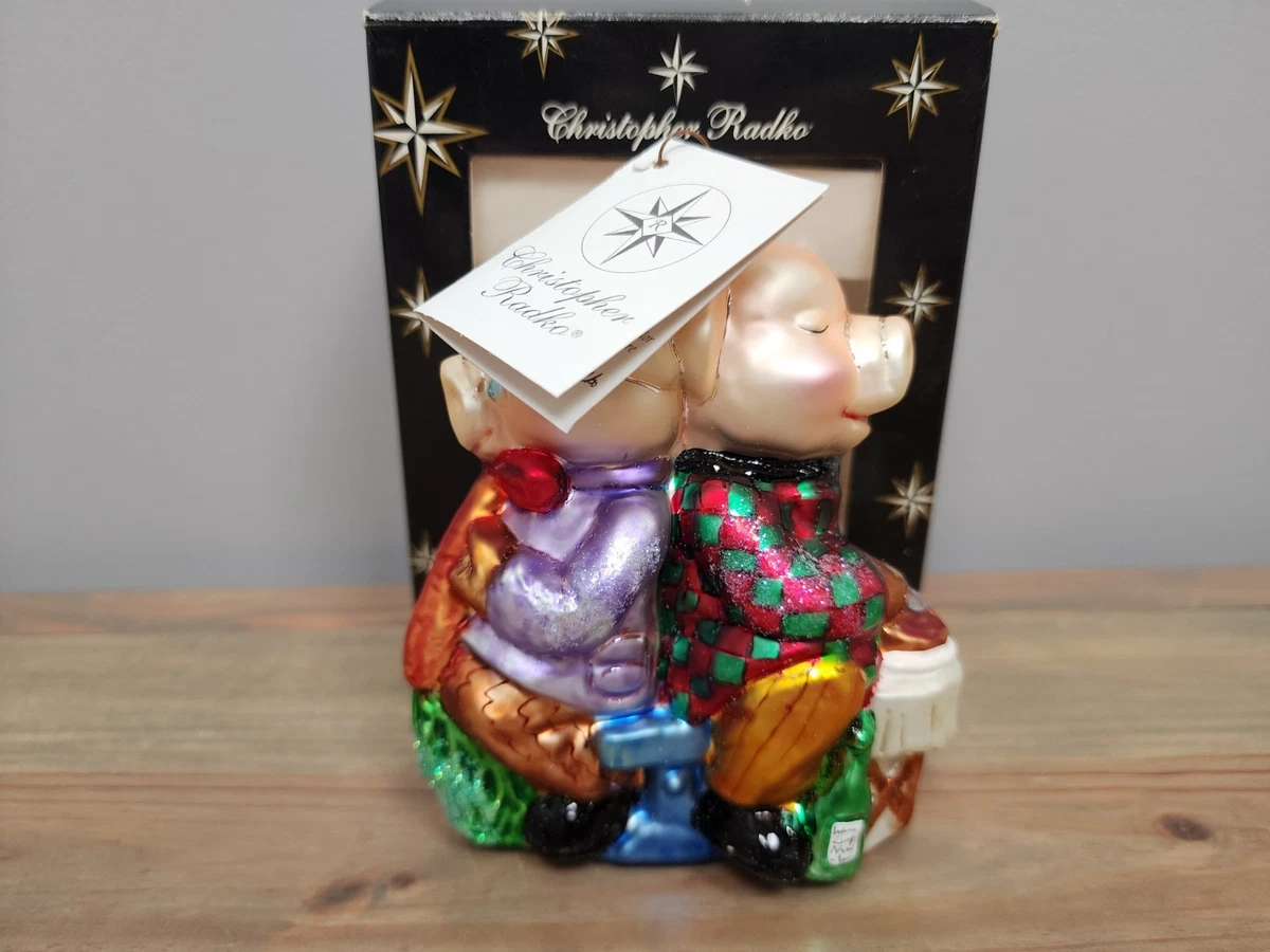 Christopher Radko Pig Ornament for sale | eBay