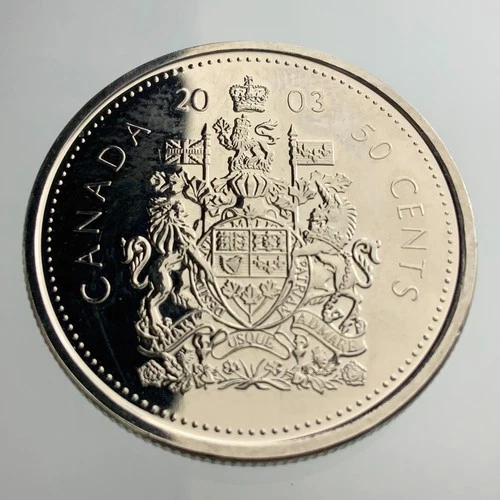 2003-P Canada 50 Cents — photo from the most recent tracked eBay sale