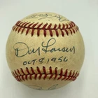 Lefty Gomez Whitey Ford Ed Lopat Vic Raschi Allie Reynolds Signed Baseball JSA