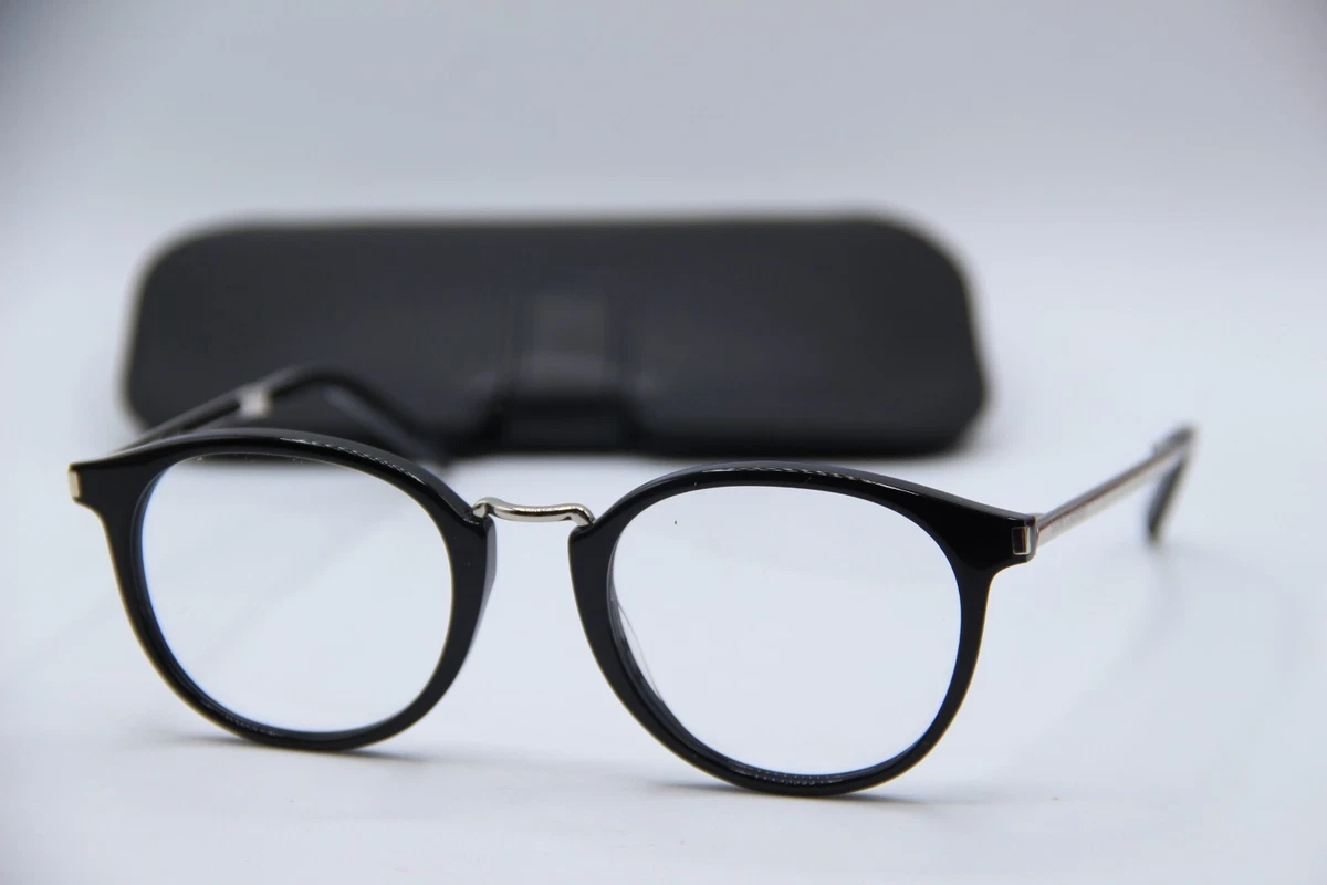 NEW SAINT LAURENT SL 130 COMBI 001 BLACK SILVER AUTHENTIC FRAME