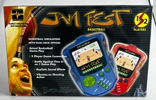 Jam Fest Basketball Excalibur Handheld Electronic Game Dual Deck