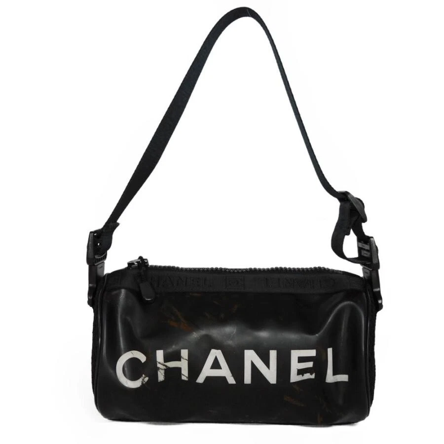 Snag the Latest CHANEL Black Duffle Bags & Handbags for Women with