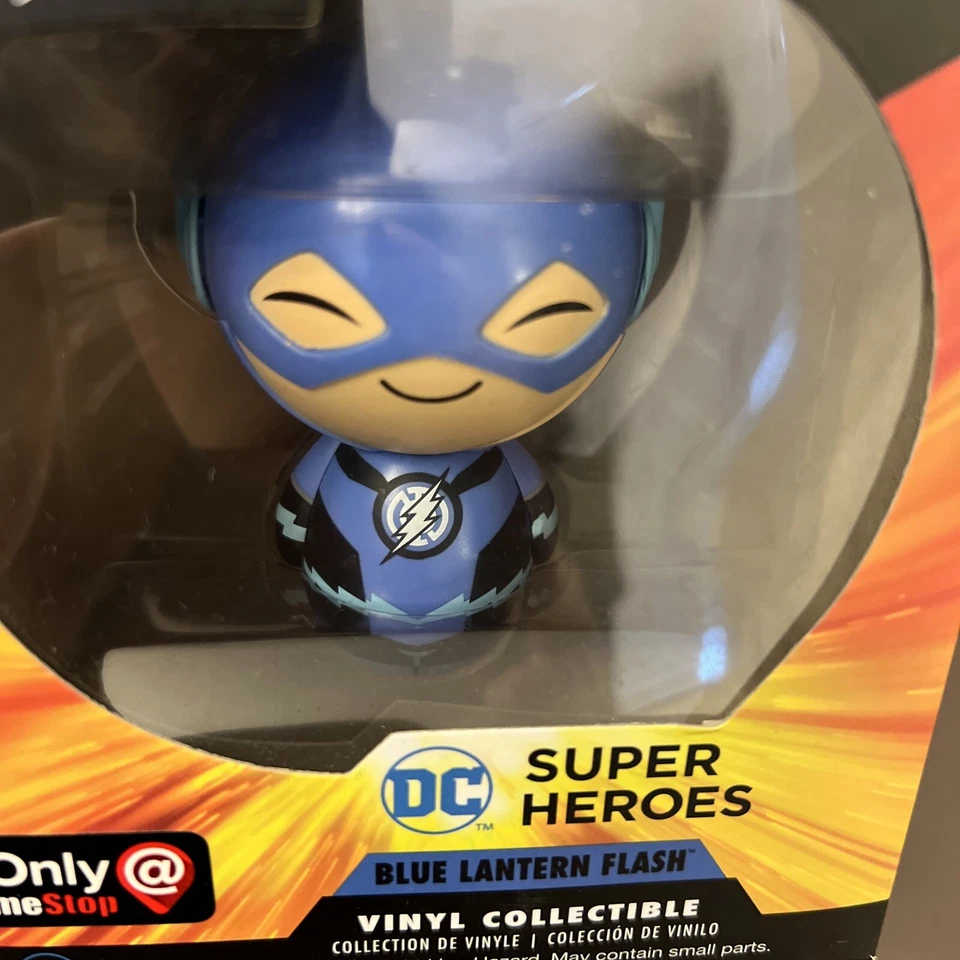 Funko Dorbz DC Super Heroes 286 Blue Lantern Flash, exclusivo Game Stop Foto 2 de 4