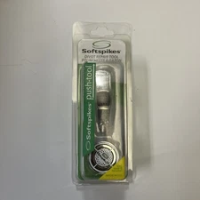 Softspikes Push Divot Repair Tool With Golf Ball Marker FREE SHIPPING