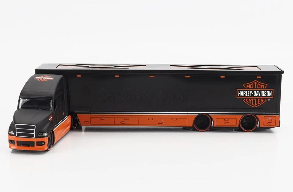 MODELLINO CAMION STATICO MAISTO TRUCK HAULERS HARLEY DAVIDSON BISARCA 2021 1/64 - Immagine 3 di 4
