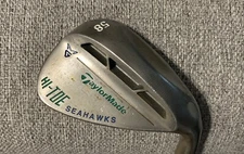 TaylorMade Hi-Toe 58* Lob Wedge-wedge flex Nippon N.S. Pro Modus3 115 Seahawks