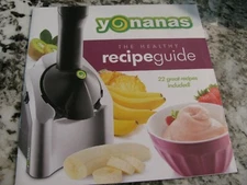 Yonanas 902 Classic Dessert Fruit Soft Serve Maker - Black