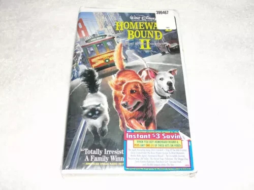 Homeward Bound 2 - Lost in San Francisco (VHS, 1996) for