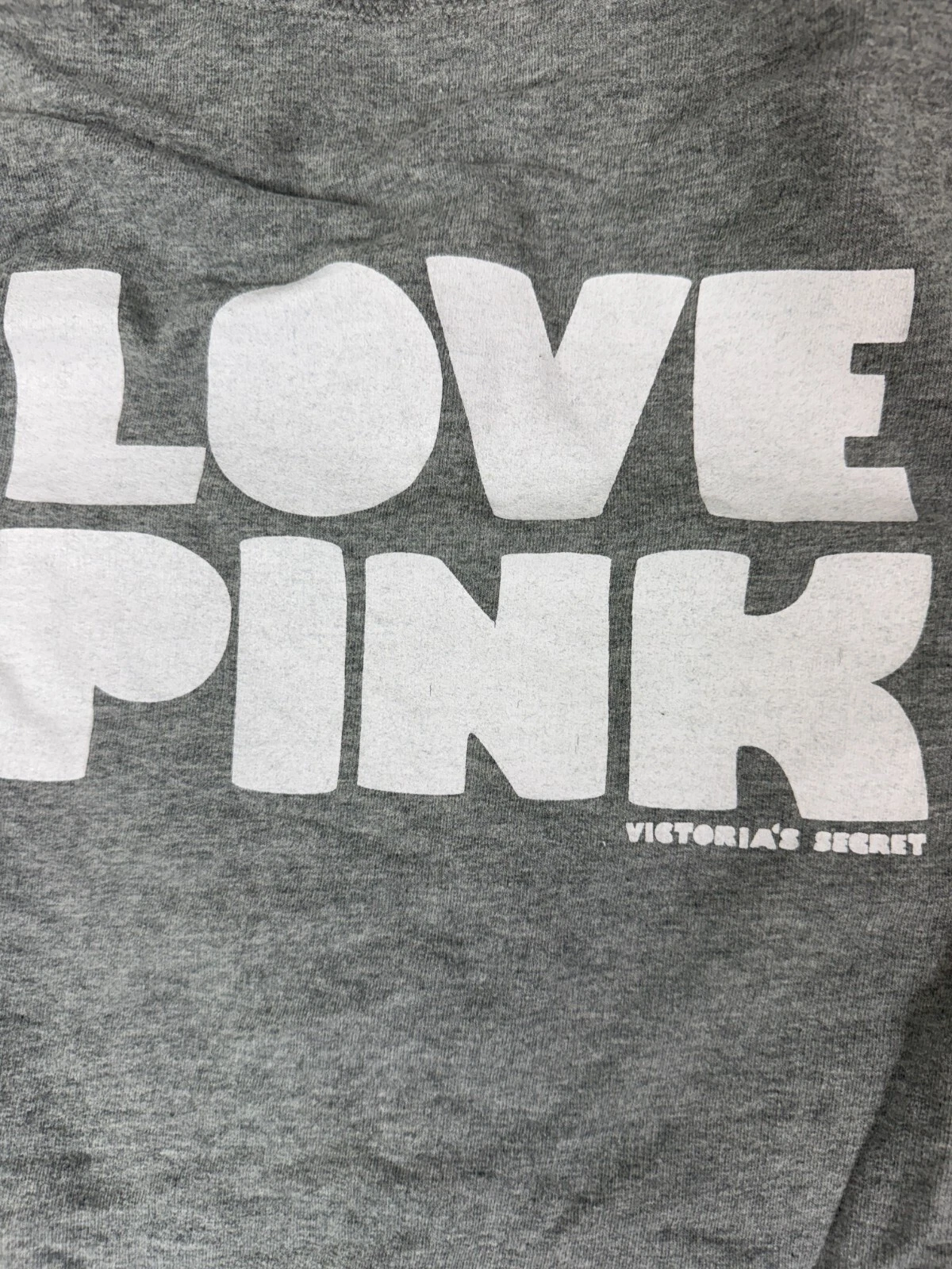 UNDERCOVER Felpa con cappuccio vintage Y2K Victoria’s Secret ROSA S Love Pink Spell Out Preppy anni 2000