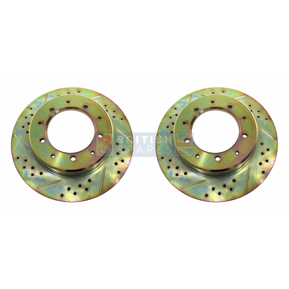 FRONT & REAR PERFORMANCE BRAKE DISCS & EBC PADS FOR DEFENDER 90 - Image 4 of 4