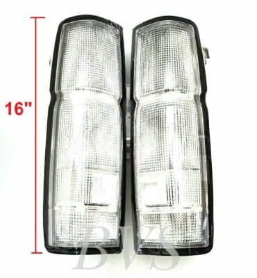 CLEAR TAIL REAR LIGHT LAMP US Model+BULB For 86-96 Nissan D21