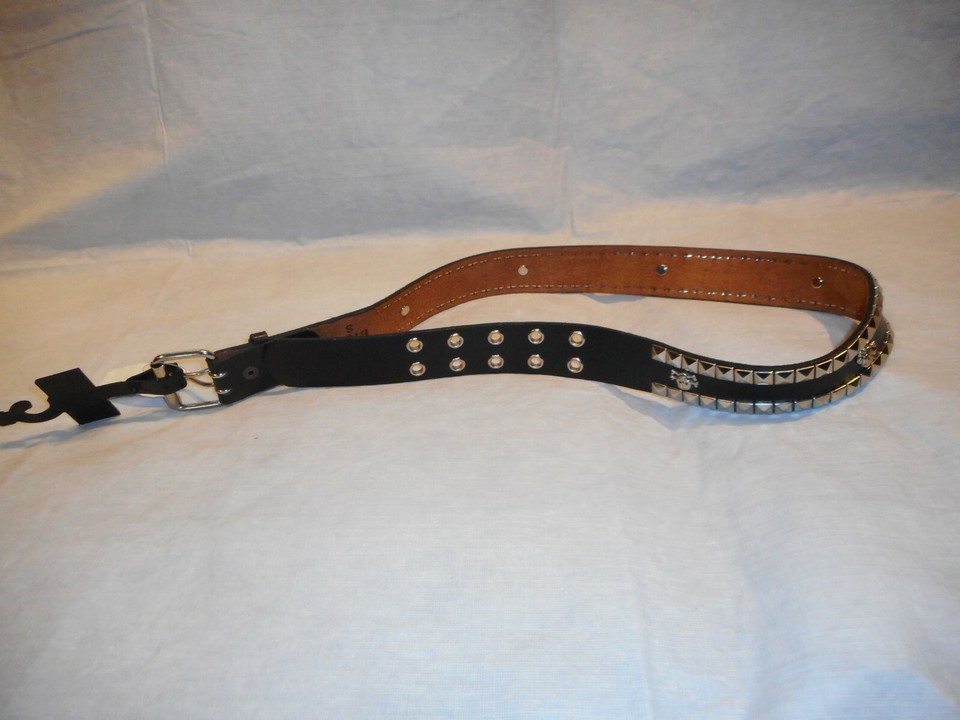 N/W/T Kmart Bongo Silver Black Studded Female Belts L. L sold separate eBay