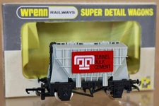WRENN W5005 RARE DECAL LIGHT GREY BR TUNNEL BULK CEMENT PRESFLO HOPPER WAGON ni