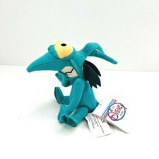 Disney Store Hercules Movie Character Panic Bean Bag Teal Imp Plush Stuffed