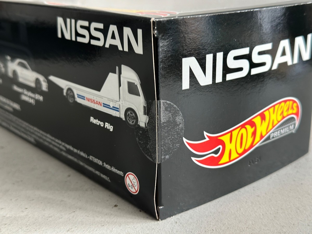 Hot Wheels Premium Nissan Skyline Set R32 R33 R34 Retro Rig