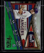 2025 Bowman Draft #BDN-10 Gavin Fien Bowman Draft Night Green Refractor /99