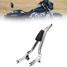 Backrest Sissy Bar Detachable Durable Fit For Harley  Road Glide  09-2023