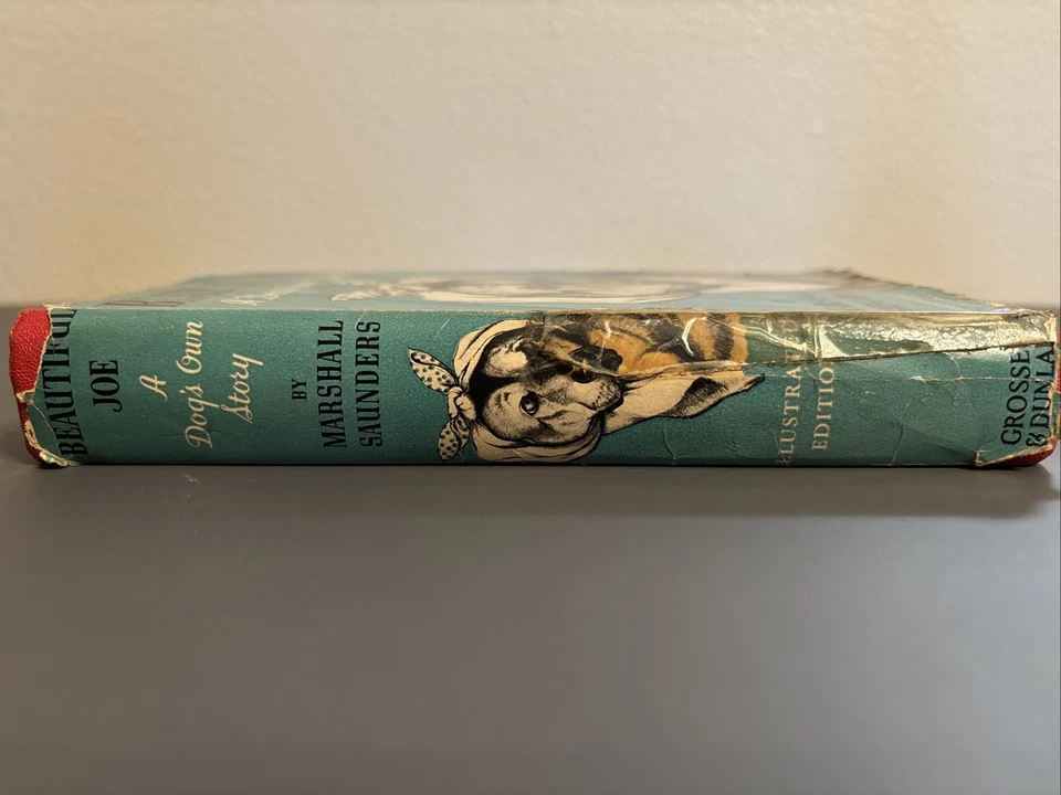 1920s Book Beautiful Joe A Dog's Own Story Marshall Saunders - Imagem 2 de 4