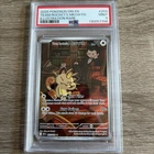 Pokemon Team Rocket's Meowth 203/182 DRI Illustration Rare PSA 9 Mint