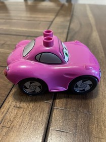 Lego Duplo Disney Pixar Cars Purple Holley Shiftwell Sports Car Figure