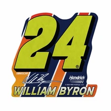 Rico Industries NASCAR Racing Fan 6" x 12" Metal Auto Tag - Great for Truck/C...