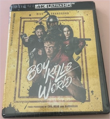 Boy Kills World - BLURAY, Digital, 4K ULTRA HD, New SEALED