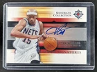 2005-06 Upper Deck Ultimate Vince Carter Signatures Auto Autograph #US-VC Nets