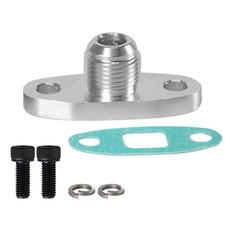 Turbo Oil Drain Outlet Flange Gasket Adapter Kit Set 10an 10 An Fitting T3 T4
