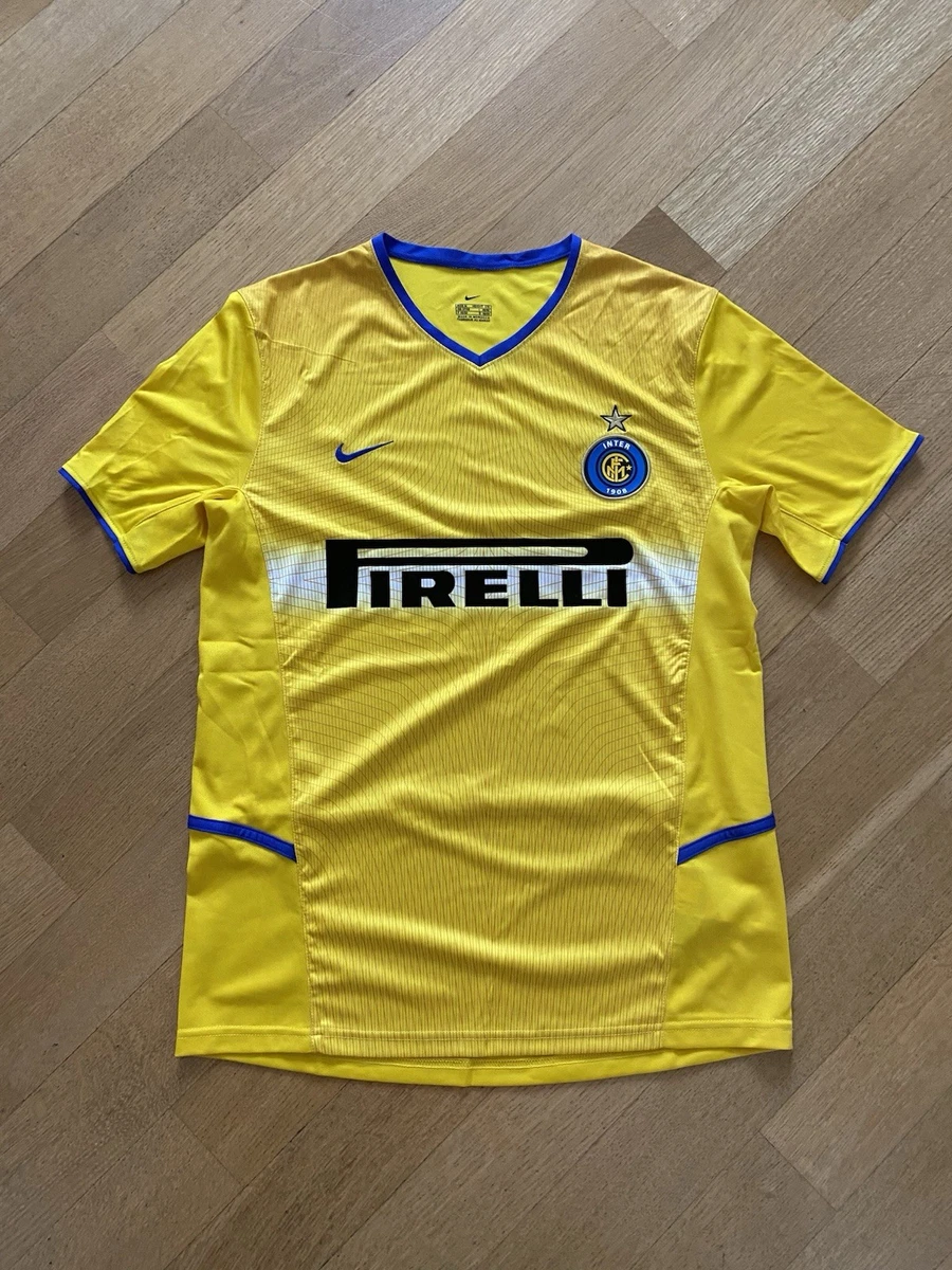 Maglia Inter Gialla Personalizzata Dimarco 32 – Terza Divisa Ufficiale Replica Per Bambino